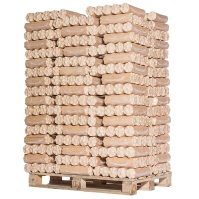 Verdichtetes Holz – Nadelholz – Palette mit 960 kg
