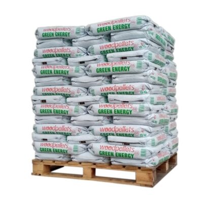 Holzpellets   Green Energy – Palette mit 65 Säcken à 15 kg