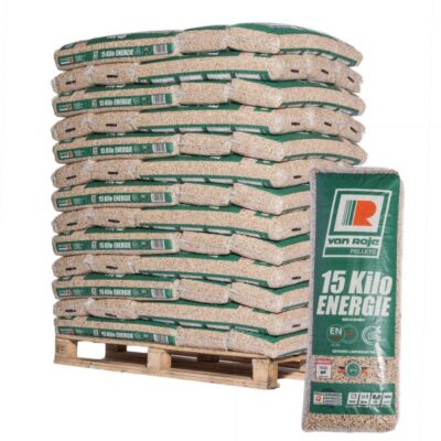 Pellet Van Roje – Palette mit 65 Säcken à 15 kg