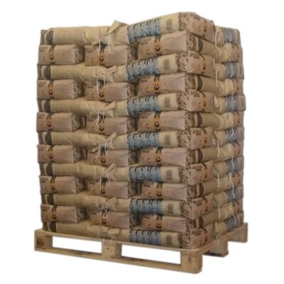 Holzpellets   Badger – Palette mit 65 Säcken à 15 kg