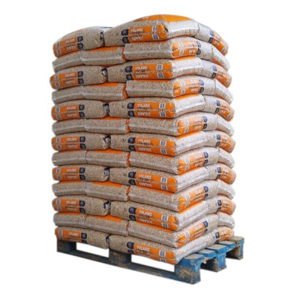 PELLET SOLARIS - PALETTE MIT 65 SÄCKEN À 15 KG