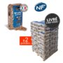 Holzpellets WOODSTOCK Premium-Qualität – 2 Paletten mit 66 Säcken à 15 kg