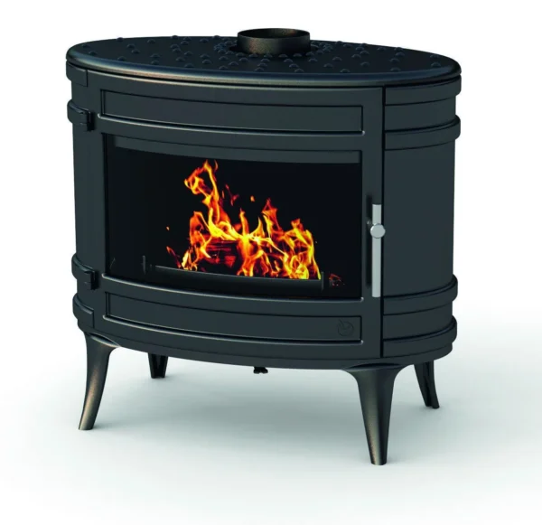 Mandor 8–18 kW Holzofen aus Gusseisen mit 66 cm langen Holzscheiten – INVICTA – Bild 5
