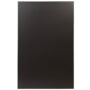 Einfache Schutzplatte 80x120cm schwarz - LE MARQUIER