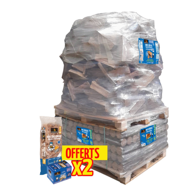3 Entdeckungspakete Brennholz für Holzöfen - WOODSTOCK
