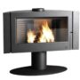Antaya 8-18 kW Holzofen aus Gusseisen mit 71 cm langen Holzscheiten – INVICTA