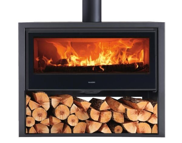 Chopin 8,9 kW Holzofen mit 80 cm Holzscheiten - PANADERO