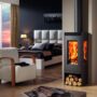 Alba 9,5 kW Holzofen mit 50 cm Holzscheiten - PANADERO