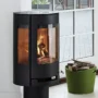 9-3 Holzofen auf Ständer 6kW Holzscheite 40cm - ADURO